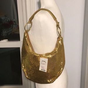 New Savannah Gold Sequin Handbag
